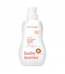 Baby Laundry Detergent - Pear Nectar, baby leaves, ATTITUDE