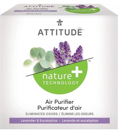 Air Purifier, Lavender and Eucalyptus, 227 g, ATTITUDE