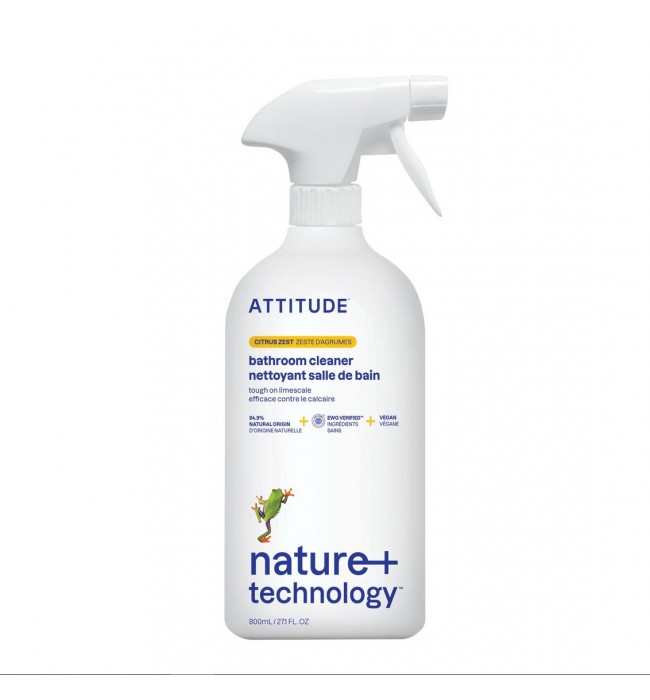 Bathroom Cleaner – Citrus Zest, ATTITUDE