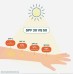 Минерален слънцезащитен стик SPF 30, тропически аромат, Sunly, ATTITUDE