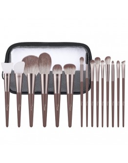 BESTOPE Makeup Brush Set - Grey