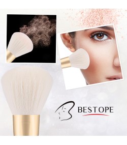 Makeup Brushes with Shiny Case Mermaid BESTOPE 10 Pcs