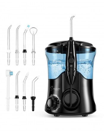 BESTOPE Water Dental Flosser Oral Irrigator, black