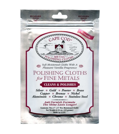 Cape Cod Metal Polishing Cloths