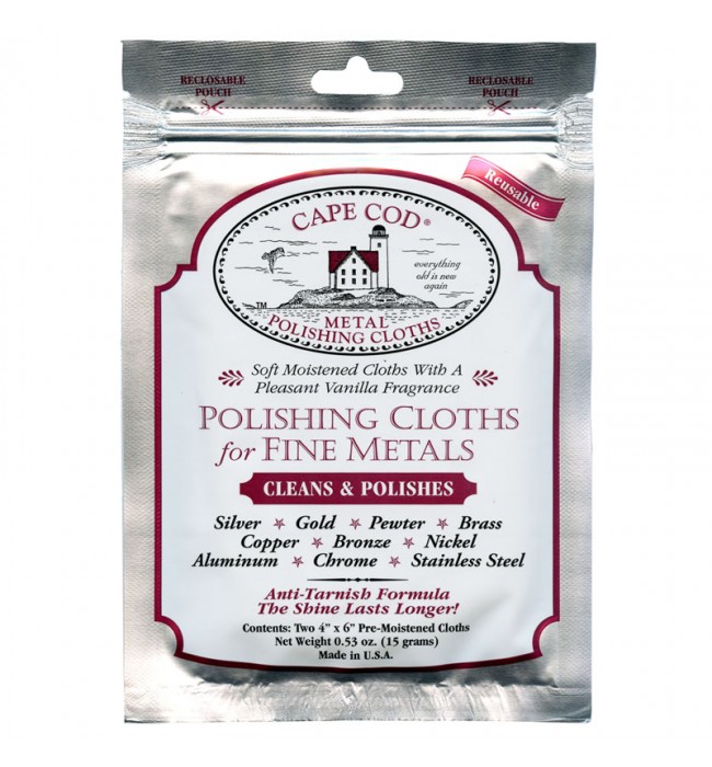 Cape Cod Metal Polishing Cloths