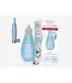 Sonic Dazzle Stik Silver Jewelry Cleansing Crème Refill