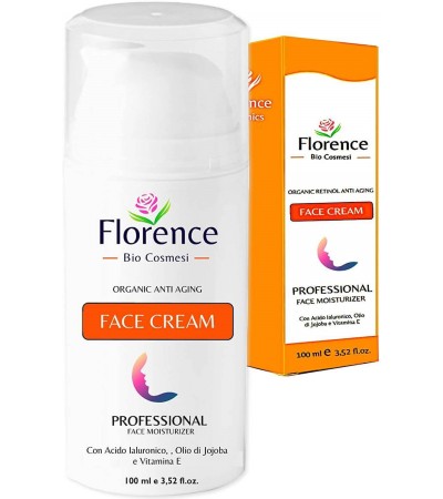 Organic Anti Aging face cream with Hyaluronic Acid Florence Organics 100 ml.