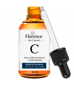 Био Натурален Серум с Витамин C и Хиалуронова киселина Florence Organics 60 мл.