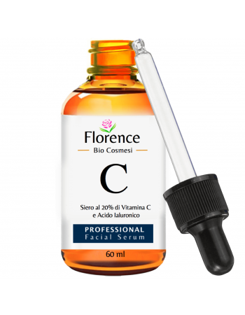 Био Натурален Серум с Витамин C и Хиалуронова киселина Florence Organics 60 мл.
