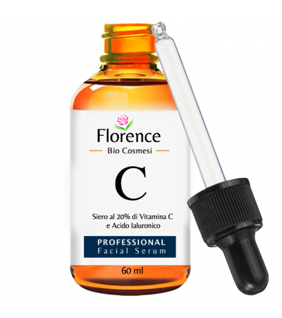 Био Натурален Серум с Витамин C и Хиалуронова киселина Florence Organics 60 мл.