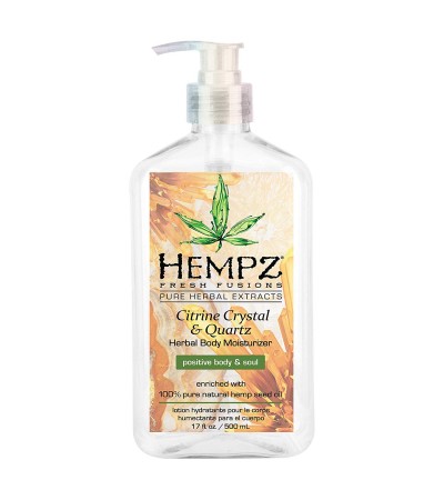 Herbal body moisturizer Sparkling Citrine