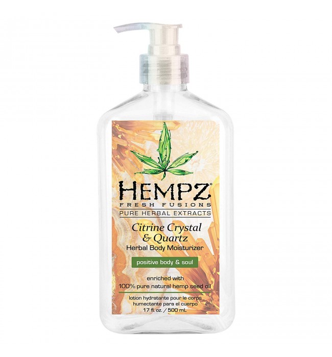 Herbal body moisturizer Sparkling Citrine