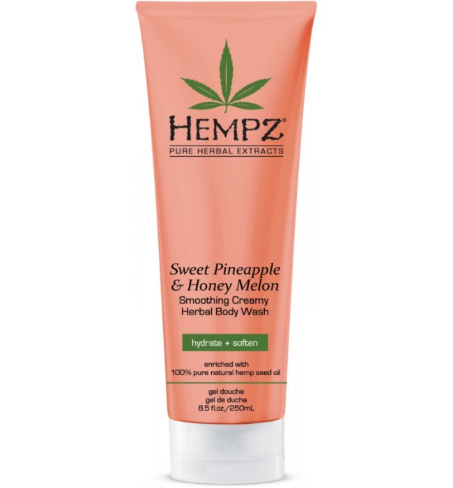 In-shower hydrating herbal body moisturizer Sweet pineapple and Honey melon