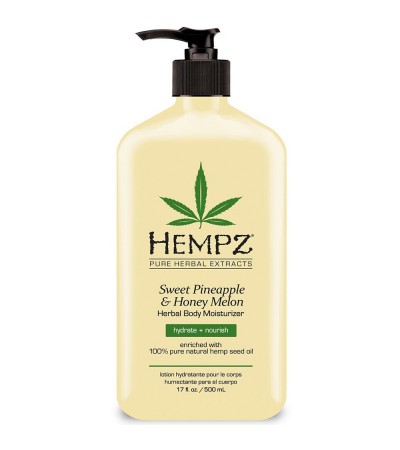 Herbal body moisturizer Sweet Pineapple & Honey Melon