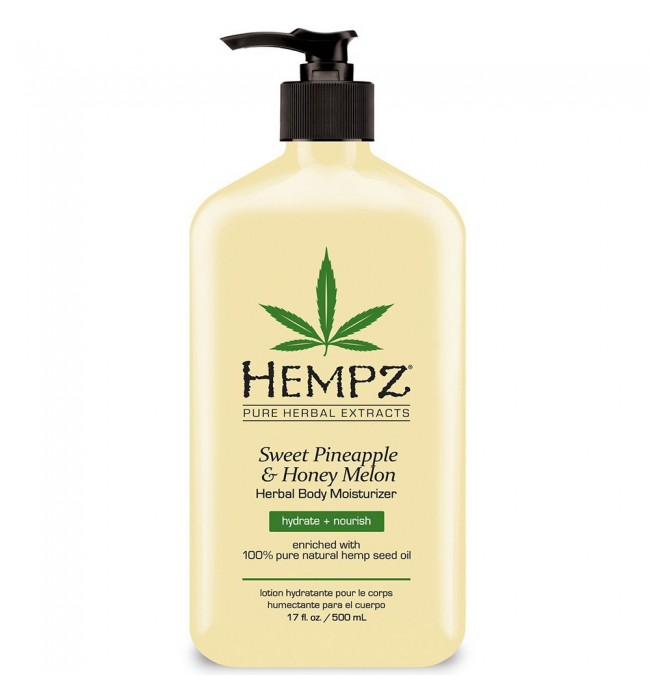 Herbal body moisturizer Sweet Pineapple & Honey Melon