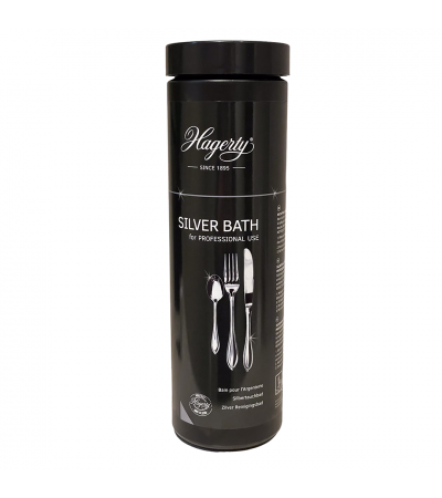 Hagerty Silver Bath, professional use silver cutlery cleaner 580 ml.