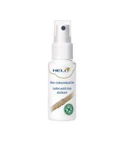 Heli Watch leather strap deodorant with odor neutralizer 30 ml.