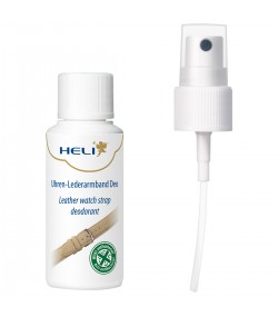 Heli Watch leather strap deodorant with odor neutralizer 30 ml.