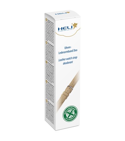 Heli Watch leather strap deodorant with odor neutralizer 30 ml.