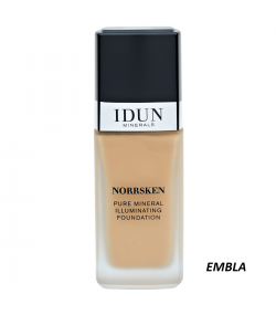 IDUN Norrsken Illuminating Liquid Mineral Foundation 30 ml.