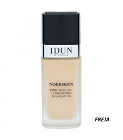 IDUN Norrsken Illuminating Liquid Mineral Foundation 30 ml.