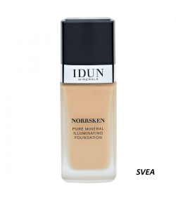 IDUN Norrsken Illuminating Liquid Mineral Foundation 30 ml.