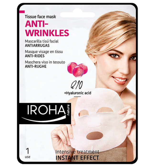 IROHA Anti-Wrinkles Q10 Mask