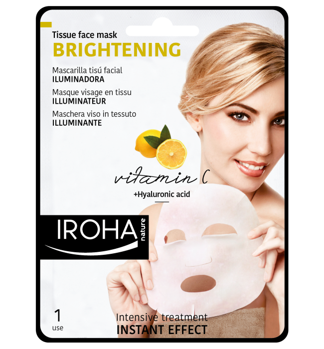 IROHA Illuminating & Hydrating Mask with Vitamin C