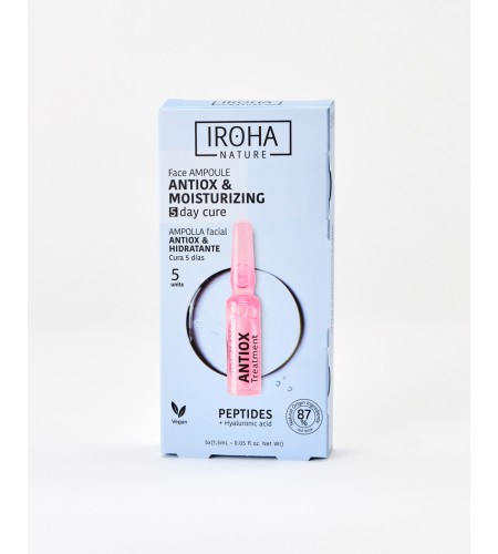IROHA 5-Дневна хидратираща терапия за лице с Пептиди