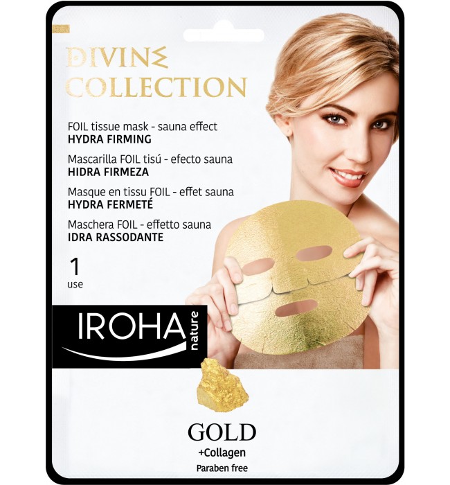 IROHA Firming Mask Gold 24K