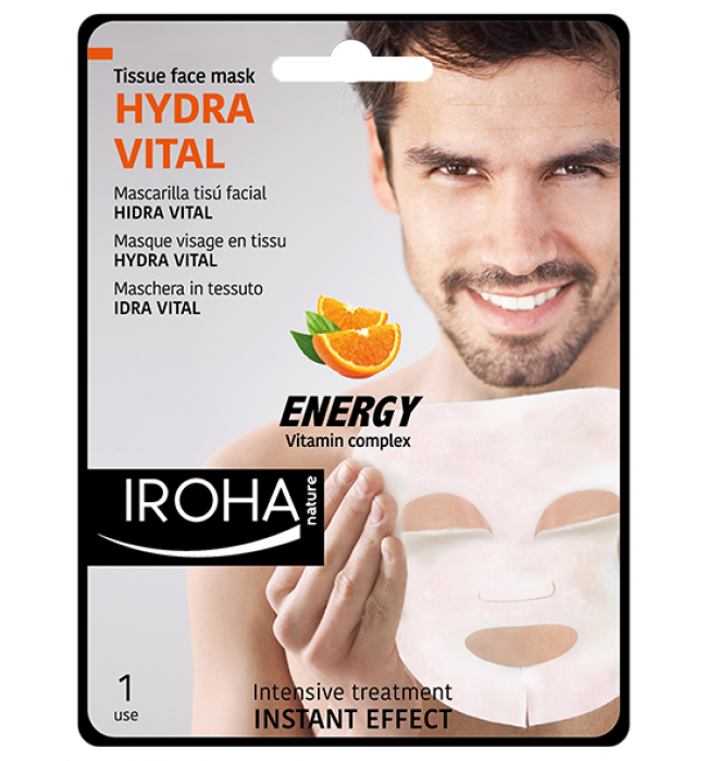 IROHA Мъжка маска с витамини