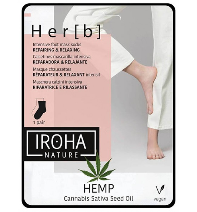 IROHA Cannabis Seed Oil Repairing Socks