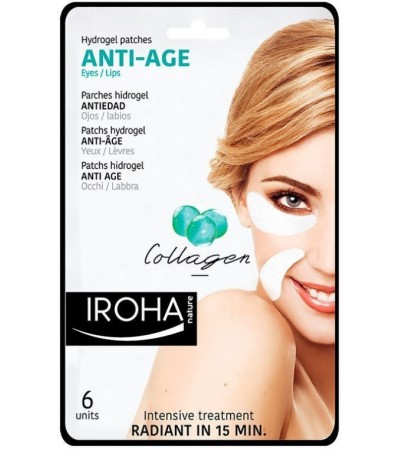 IROHA Nature Hydrogel patches anti-age