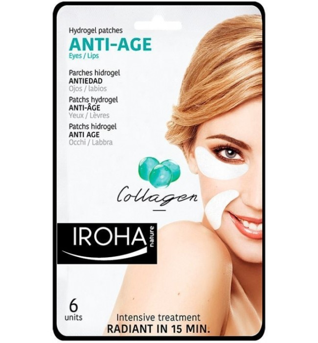 IROHA Nature Hydrogel patches anti-age