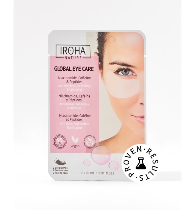 IROHA Nature Global Eye Care Patches with Niacinamide