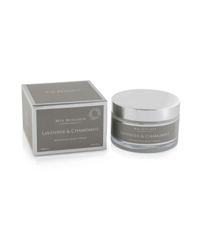 Lavender, Chamomile and Magnesium Body cream Max Benjamin 200 ml.