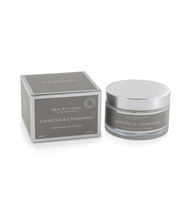 Lavender, Chamomile and Magnesium Body cream Max Benjamin 200 ml.