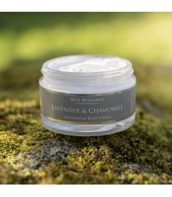 Lavender, Chamomile and Magnesium Body cream Max Benjamin 200 ml.