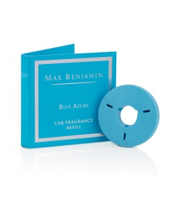 Blue Azure Luxury Car Fragrance Refill Max Benjamin