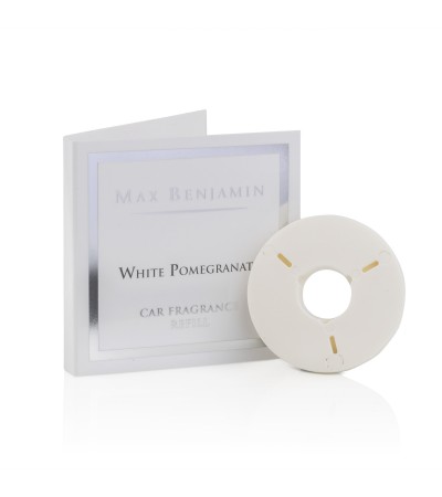 White Pomegranate Luxury Car Fragrance Refill Max Benjamin