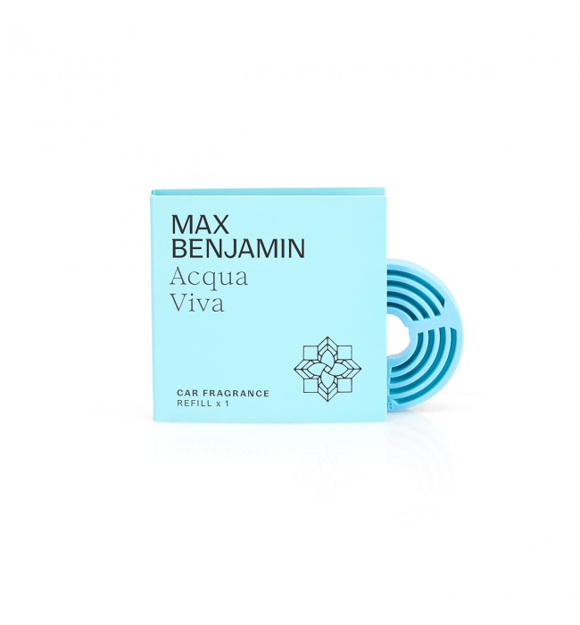 Luxury Car Fragrance Rafill Acqua Viva Max Benjamin