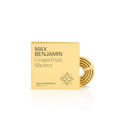 Grapefruit Shores Luxury Car Fragrance Refill Max Benjamin