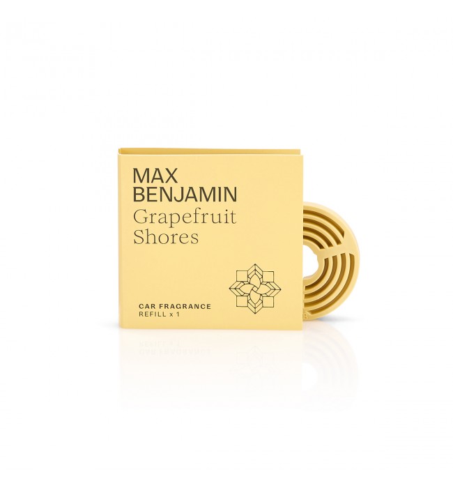 Grapefruit Shores Luxury Car Fragrance Refill Max Benjamin