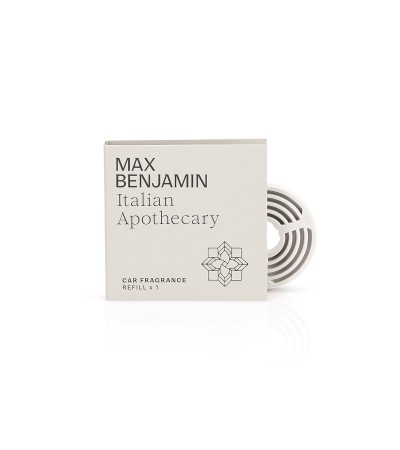 Luxury Car Fragrance Refill Italian Apothecary Max Benjamin