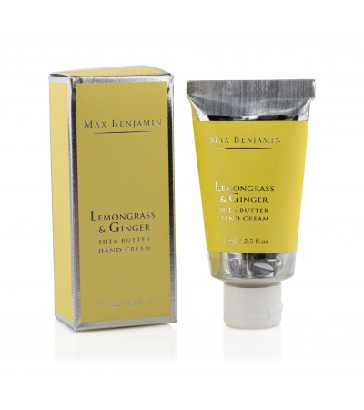 Natural Hand Cream Lemongrass and Ginger Max Benjamin