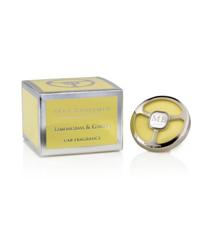 Luxury Car Fragrance Lemongrass & Ginger Max Benjamin