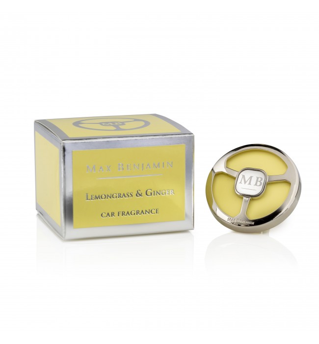 Luxury Car Fragrance Lemongrass & Ginger Max Benjamin