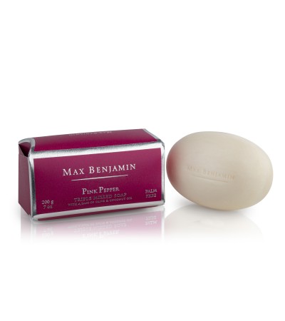 Luxury Soap Bar Pink Pepper Max Benjamin