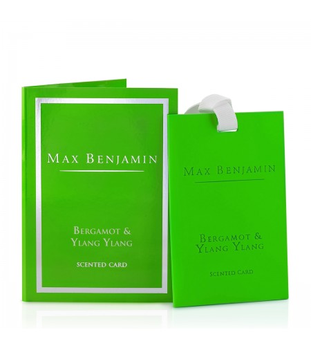 Bergamot & Ylang Ylang Luxury Scented Card Max Benjamin