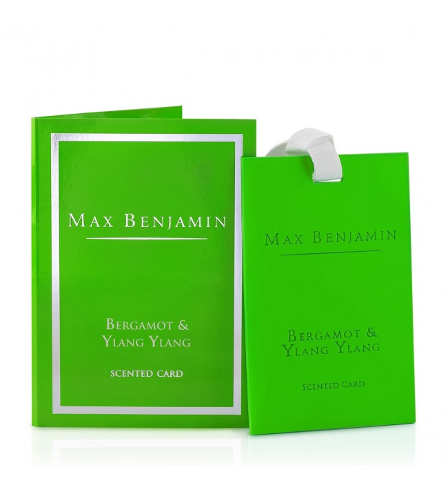 Bergamot & Ylang Ylang Luxury Scented Card Max Benjamin